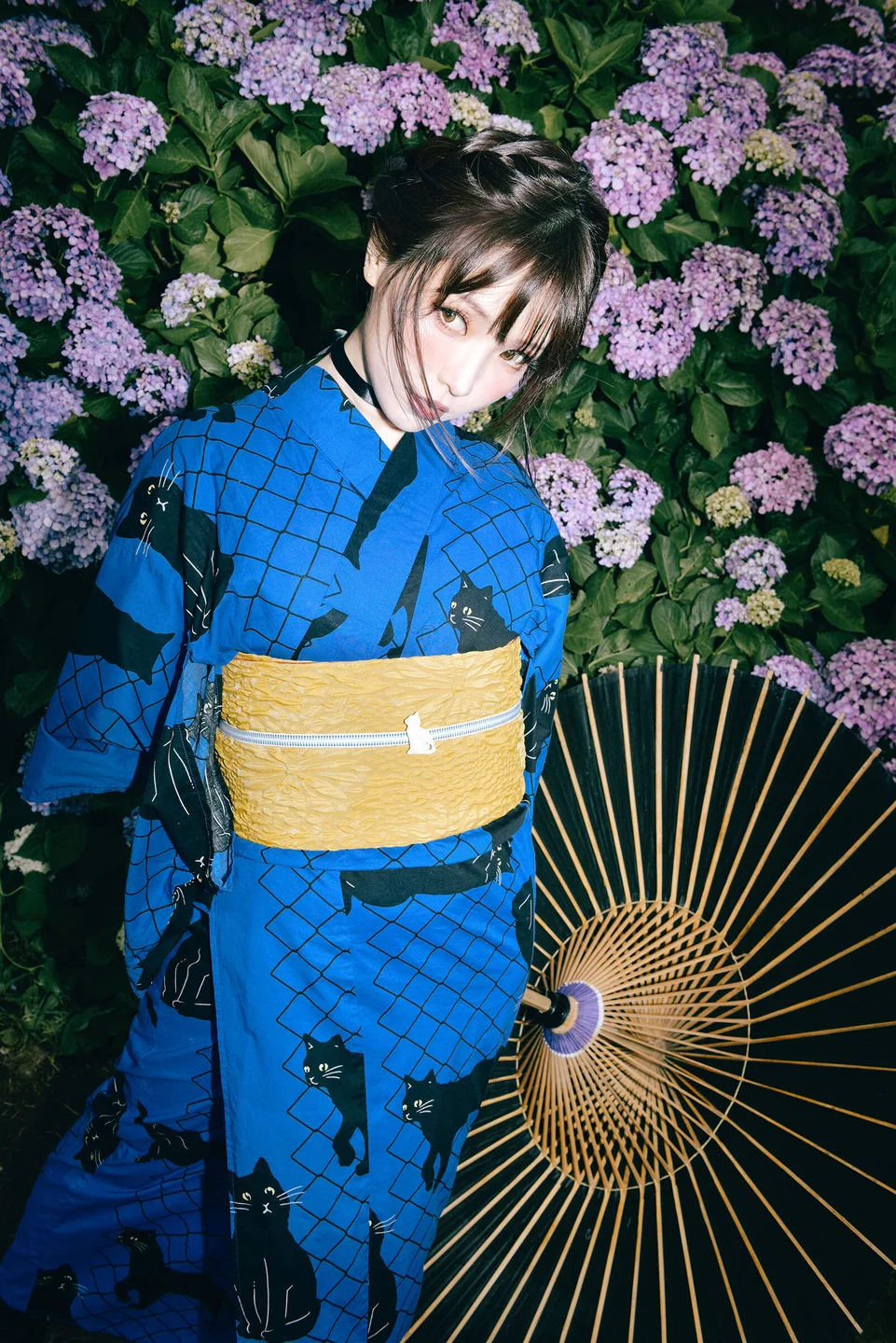 ElyEE子 - Rainy Season Black Cat [38P,4V-93MB] tg@simisebaisi 【丝足阁】028.webp